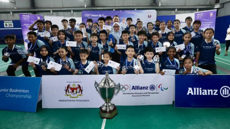 Siti Nur Aminah rangkul dua kejuaraan Allianz Junior Badminton Championship 2025