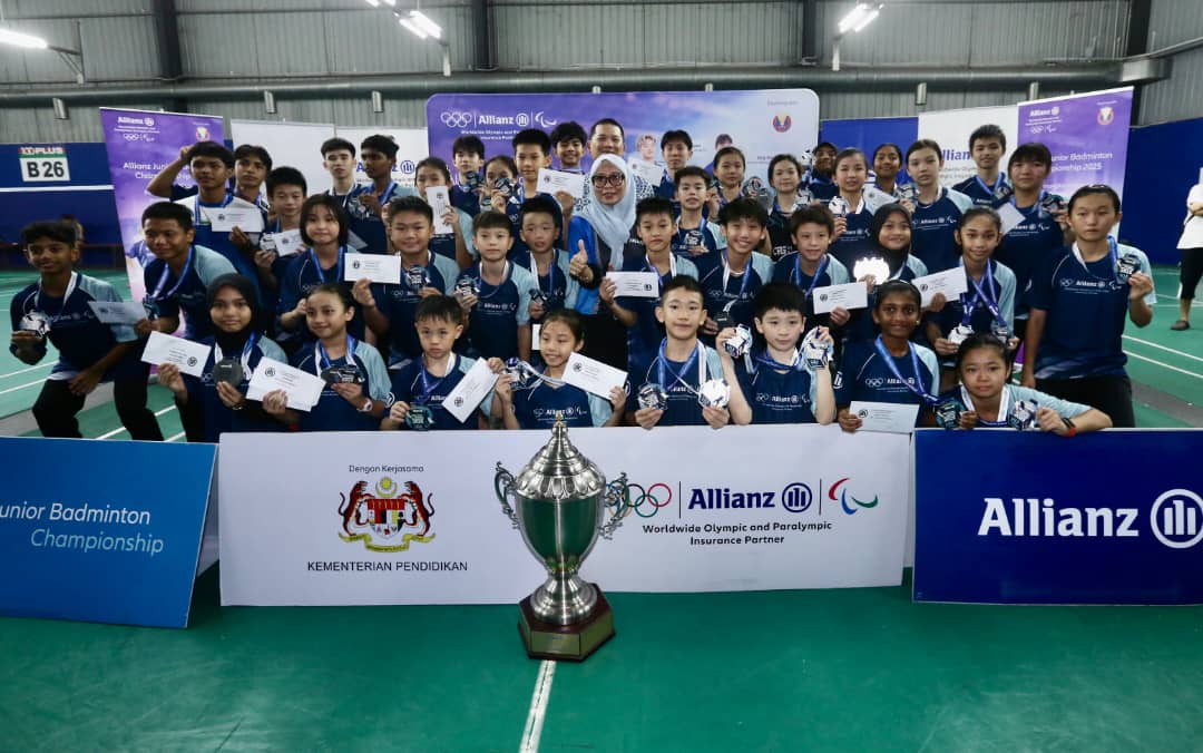 Siti Nur Aminah rangkul dua kejuaraan Allianz Junior Badminton Championship 2025