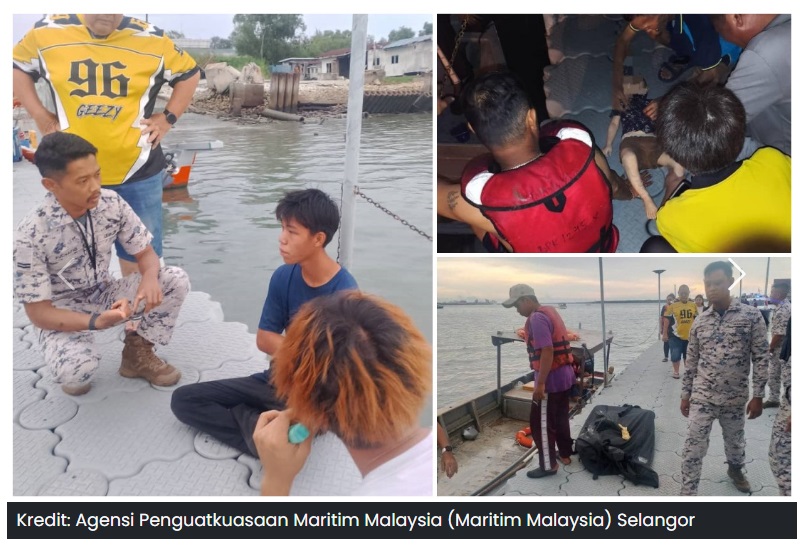 Tiga termasuk kanak-kanak maut bot terbalik di Tanjung Harapan