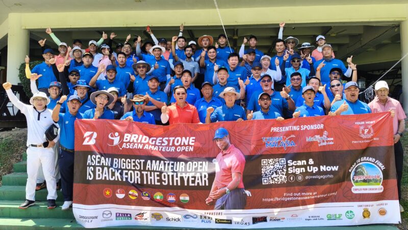 Bridgestone ASEAN Amateur Open 2025 di Miri catat penyertaan tertinggi