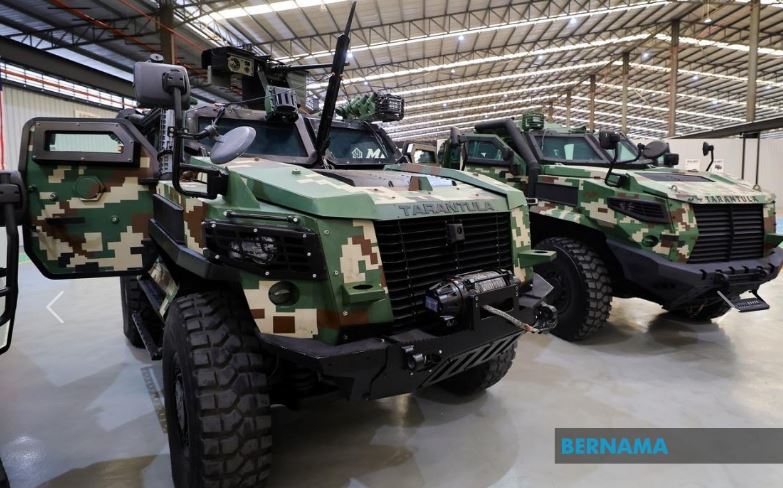 ATM dijangka terima kenderaan perisai HMAV 4×4 Tarantula pada 2027