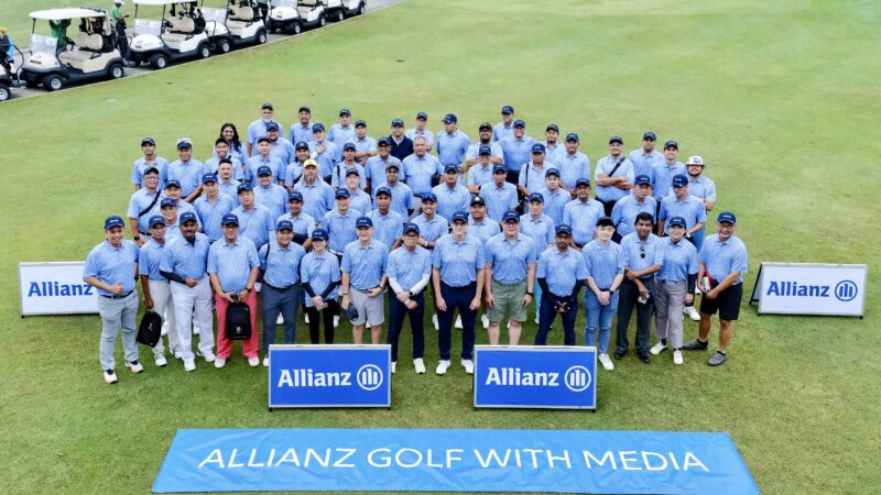 Allianz rai media dengan kejohanan golf tahunan, wakil Al Jazeera muncul juara