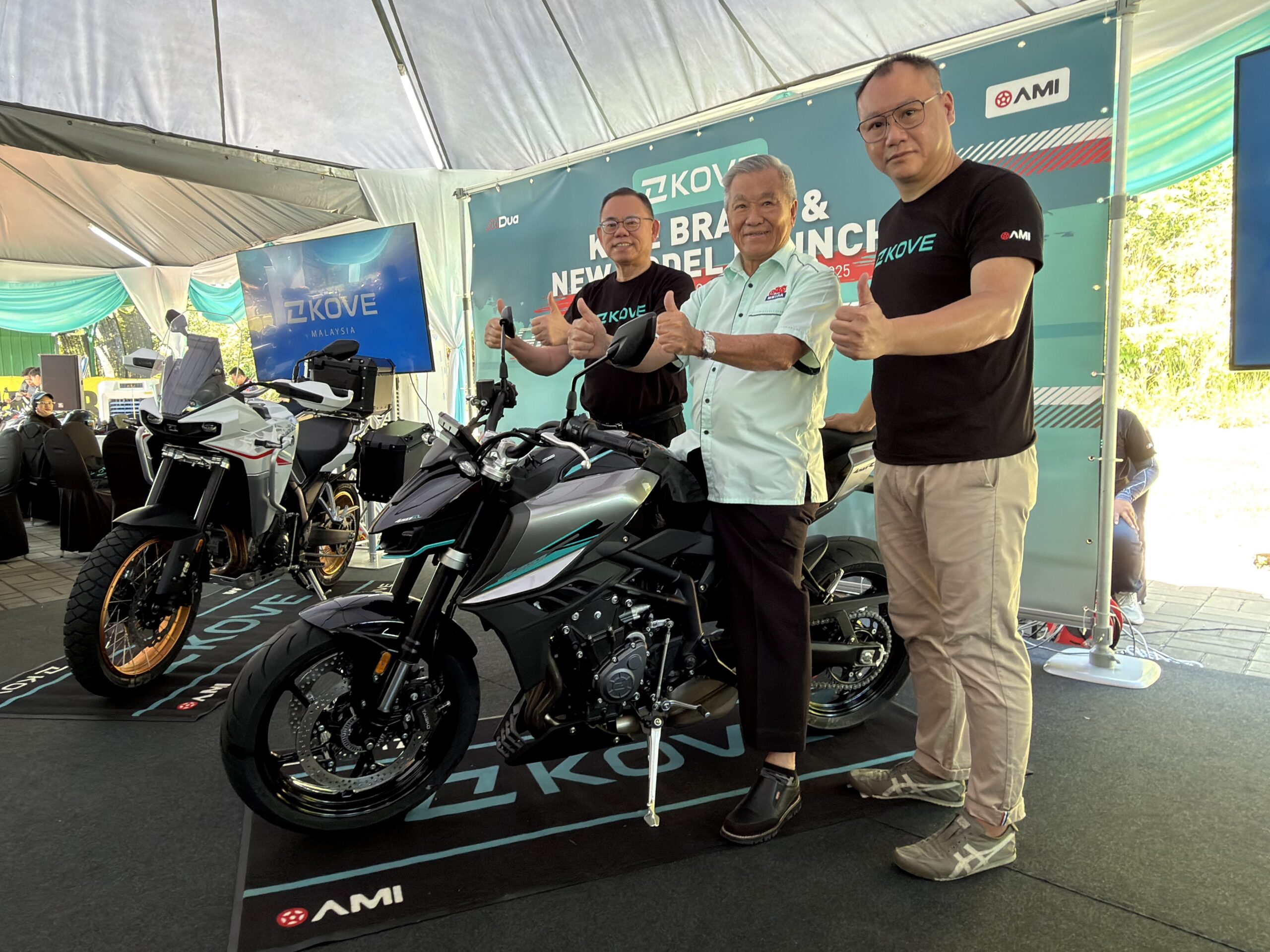 KOVE Moto gegar Malaysia! Dua model baharu 800X GT, 450R dilancar