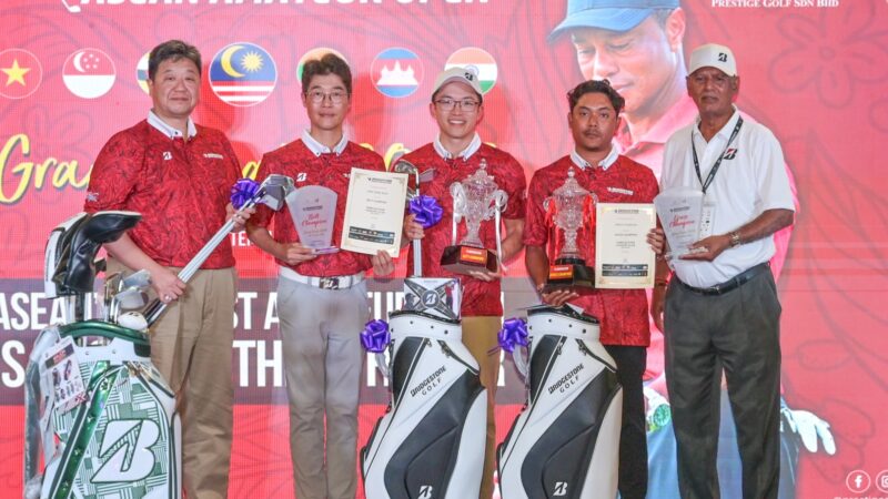 Bridgestone ASEAN Amateur Open 2025 tamat penuh bergaya di Templer Park