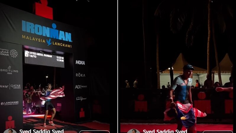Syed Saddiq tamatkan cabaran Ironman bawah 13 jam, RM1 juta untuk Muar