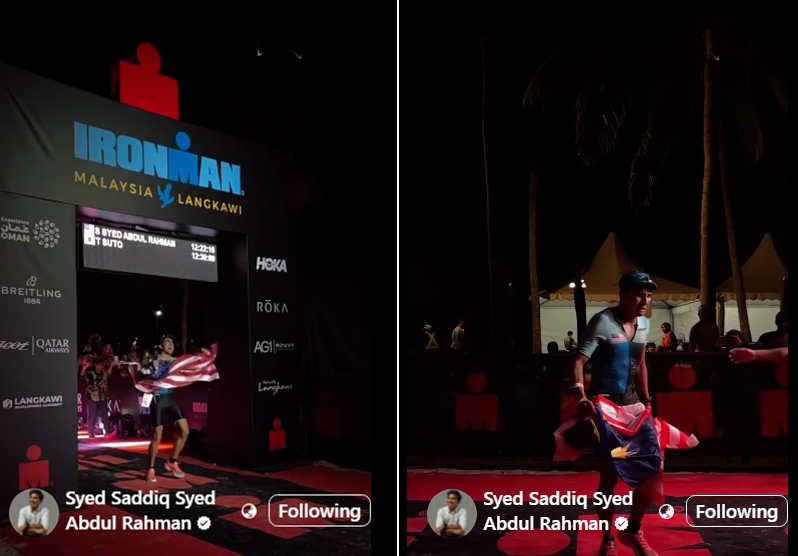 Syed Saddiq tamatkan cabaran Ironman bawah 13 jam, RM1 juta untuk Muar