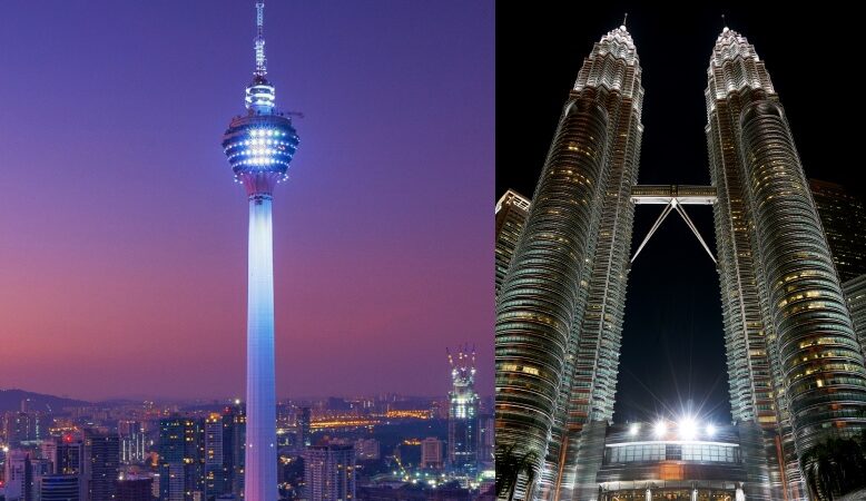 10 bangunan ikonik disinari cahaya Jalur Gemilang rai sambutan Malaysia tuan rumah Sukan SEA 2027