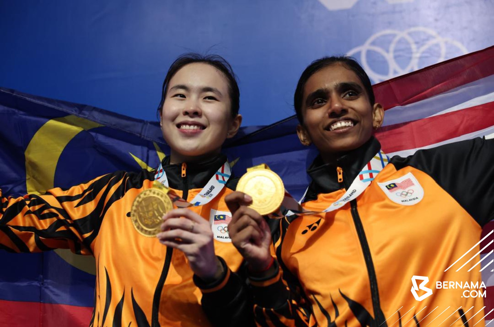 Syabas Pearly-Thinaah! Akhiri penantian 10 tahun emas Malaysia di Sukan SEA