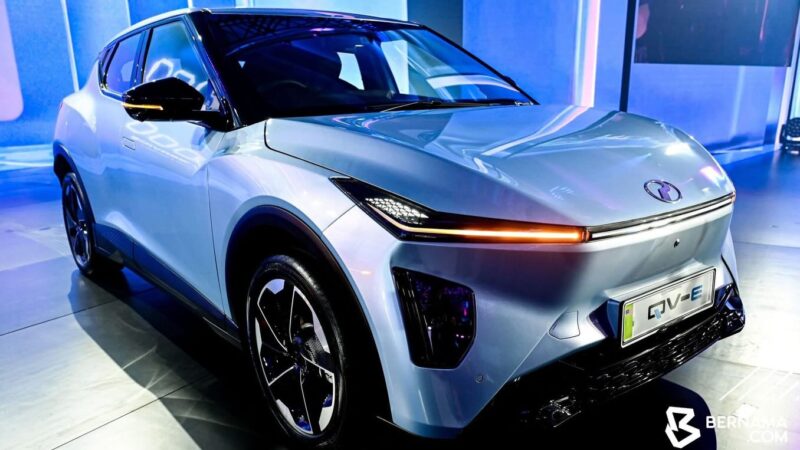 Perodua lancar QV-E: EV buatan Malaysia pertama, harga RM80k dengan 445km jarak pemanduan