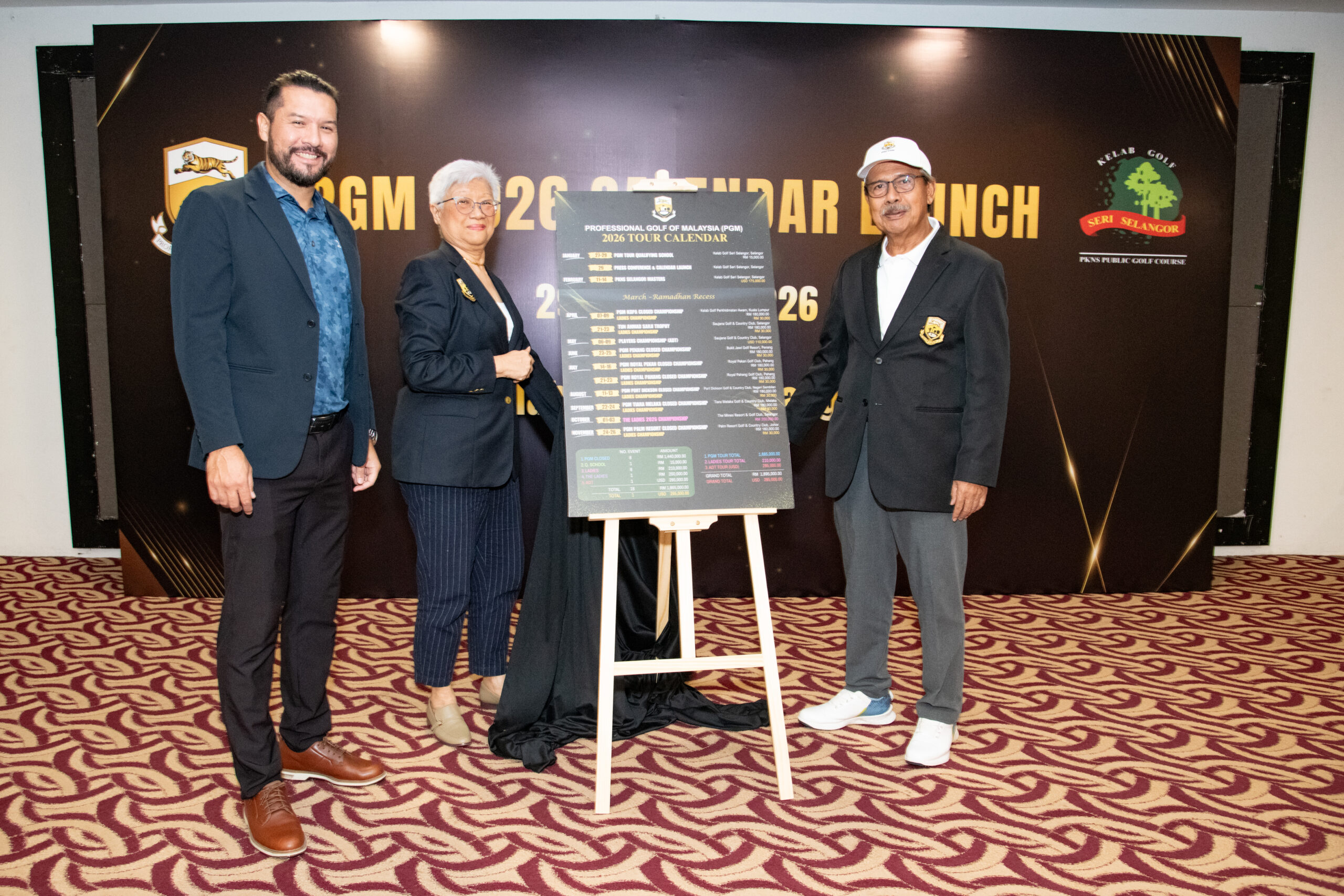 PGM Tour 2026 anjur 19 kejohanan, pastikan kelestarian golf profesional tempatan