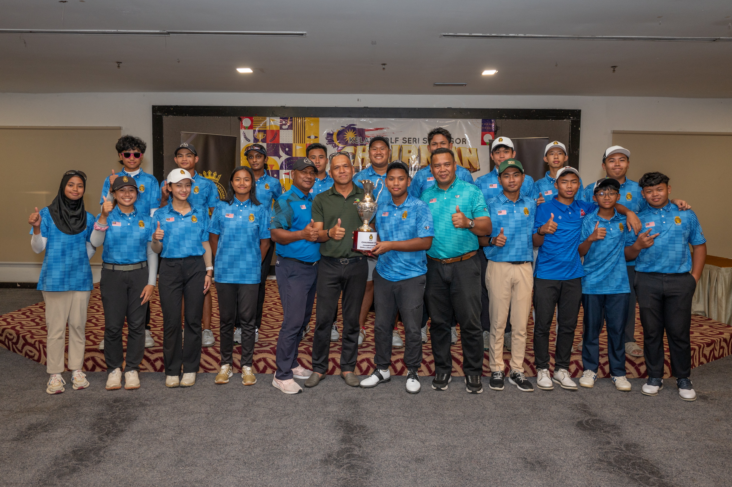 Chairman Cup 2026 uji mental pemain muda NJDP MGA-PKNS, Pasukan Biru muncul juara