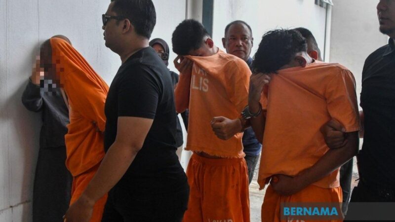 Pelajar ditikam 61 Kali: Empat suspek direman