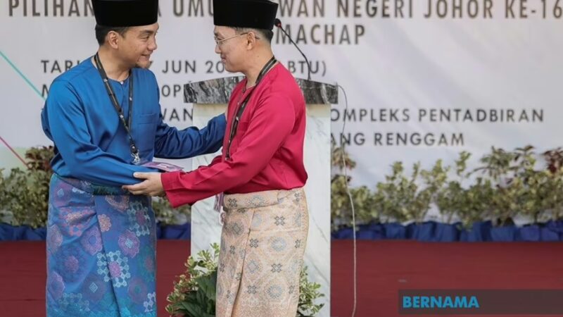PRN Johor: Onn Hafiz berhadapan Nor Hafiz Roslan di DUN Machap