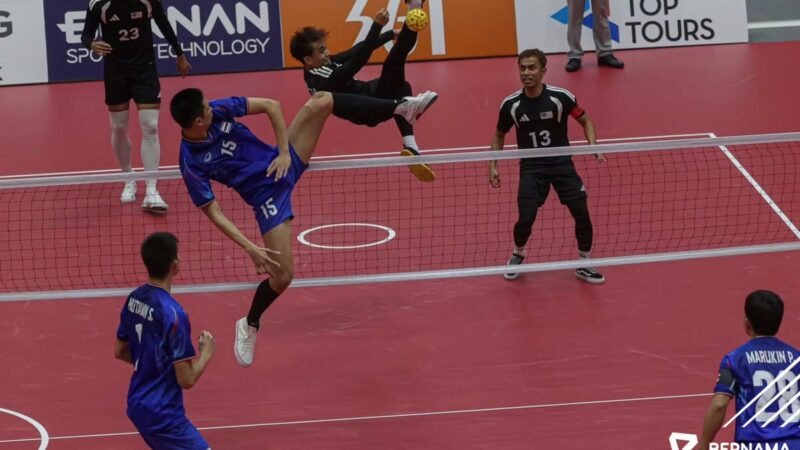 Sepak takraw rangkul pingat emas keempat, akhiri kemarau 36 tahun di Sukan Asia