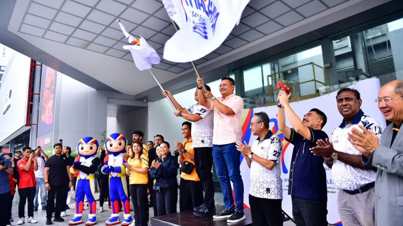Jelajah promosi Sukan SEA Ke-34 dan Para ASEAN ke-14 bermula, semarak sokongan rakyat