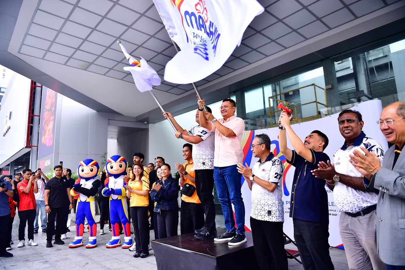 Jelajah promosi Sukan SEA Ke-34 dan Para ASEAN ke-14 bermula, semarak sokongan rakyat