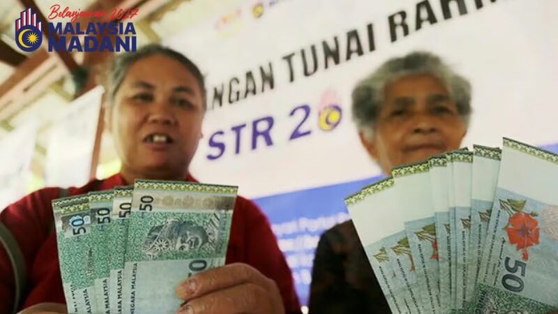 Belanjawan 2027: Peruntukan STR, SARA naik kepada RM16 bilion