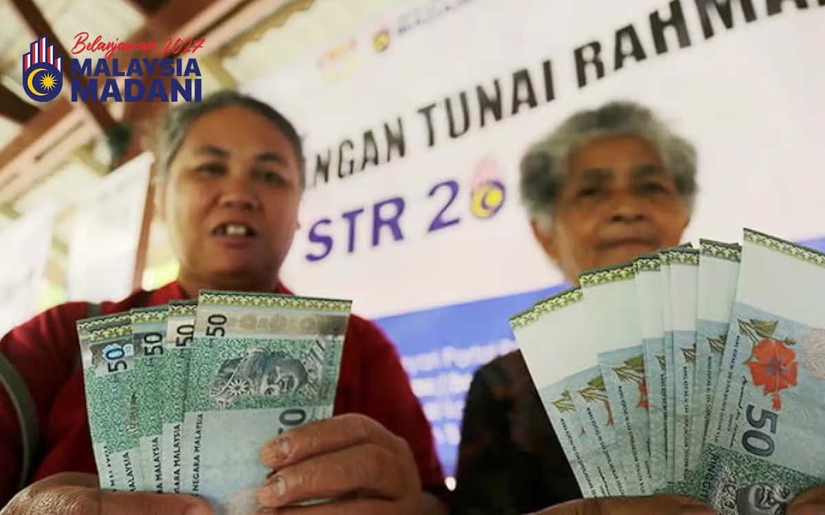 Belanjawan 2027: Peruntukan STR, SARA naik kepada RM16 bilion